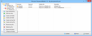 Phrozen PasswordWallet screenshot 2