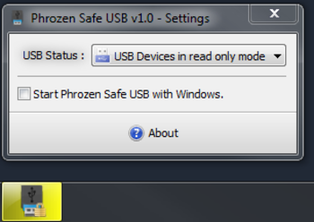 Phrozen Safe USB screenshot 2