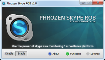 Phrozen Skype ROB screenshot