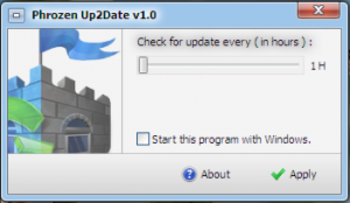 Phrozensoft Up2Date screenshot