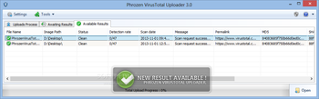 PhrozenSoft VirusTotal Uploader screenshot 3