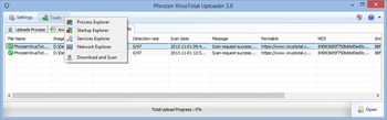PhrozenSoft VirusTotal Uploader screenshot 4