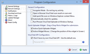 PhrozenSoft VirusTotal Uploader screenshot 7