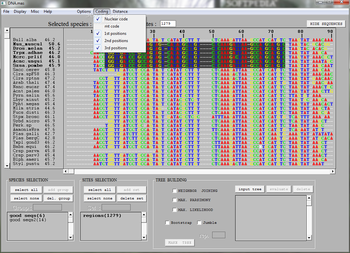 Phylo_win screenshot 5