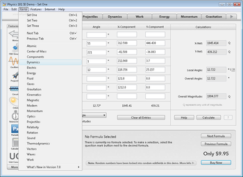 Physics 101 SE screenshot 3