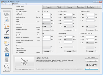 Physics 101 SE screenshot 5