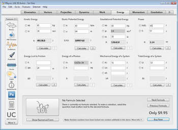 Physics 101 SE screenshot 6