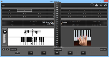 PianoChordsLite screenshot 2
