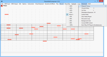 PianoRollComposer screenshot 5