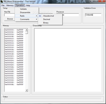 Pic18 Disassembler screenshot 3