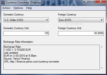 PicoCurrency screenshot