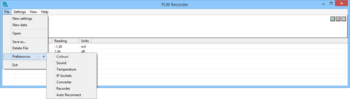 PicoLog screenshot 2