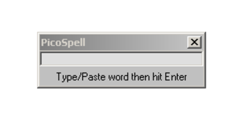 PicoSpell screenshot