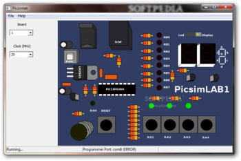 PICsim screenshot