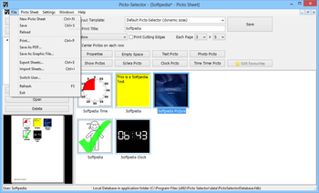 Picto-Selector screenshot 2