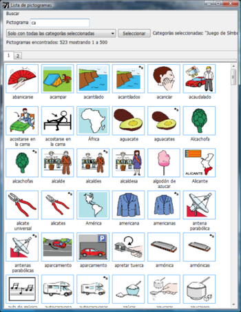 Picto-Selector screenshot