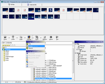 Picto screenshot