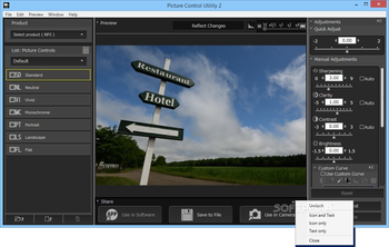 Picture Control Utility screenshot