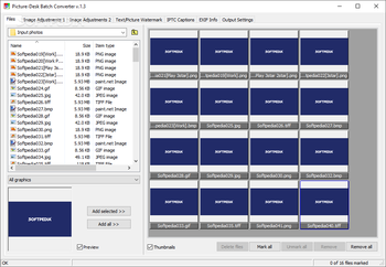 Picture-Desk Batch Converter screenshot