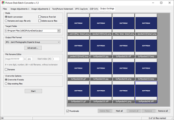 Picture-Desk Batch Converter screenshot 7