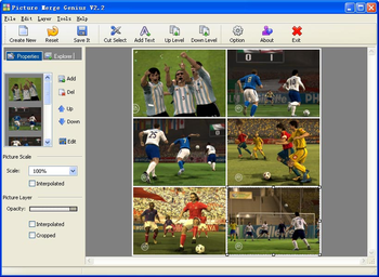 Picture Merge Genius screenshot