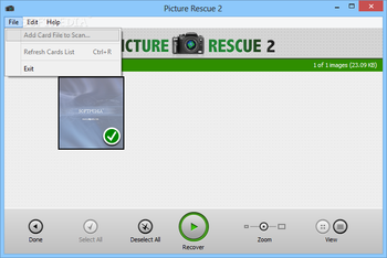 Picture Rescue screenshot