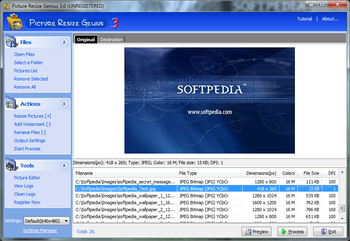 Picture Resize Genius screenshot