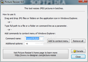 Picture Resizer screenshot