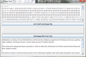 Picture Text screenshot