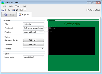 Picture to HTML screenshot 3