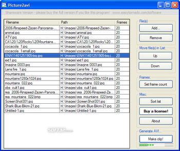 Picture2avi screenshot 4