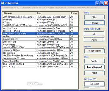 Picture2avi screenshot 7