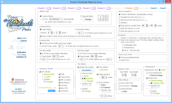 Pictures Thumbnails Maker screenshot 3
