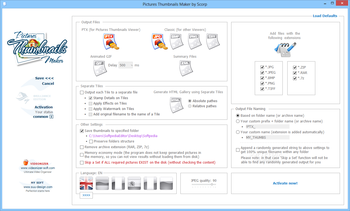 Pictures Thumbnails Maker screenshot 4