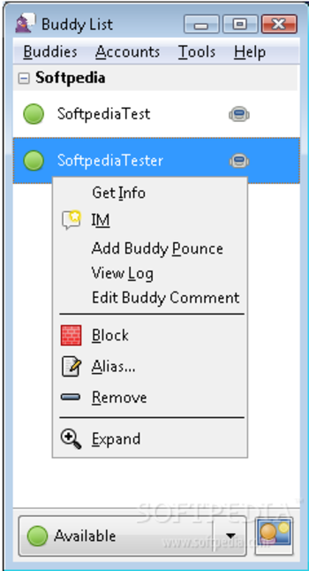 Pidgin nLite Addon screenshot