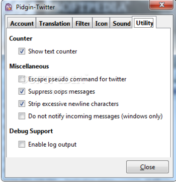 Pidgin-Twitter screenshot 6