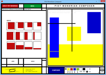 Piet Mondrian Composer screenshot 2