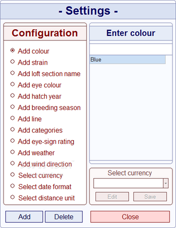 Pigeon Loft Organizer screenshot 11