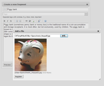 Piggydb screenshot 4