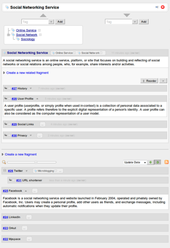 Piggydb screenshot 5