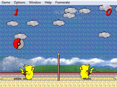 Pikaball Volleyball screenshot