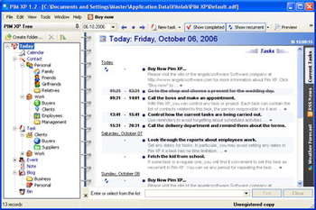 PIM XP screenshot