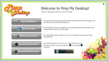 Pimp My Desktop screenshot