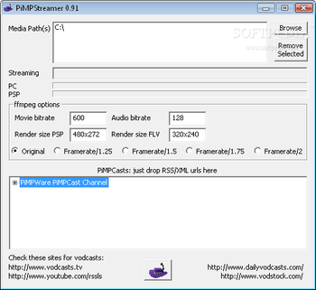 PiMPStreamer screenshot