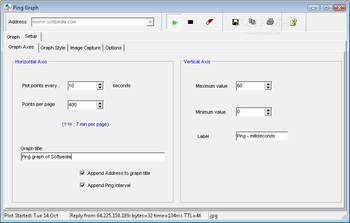 Ping Graph screenshot