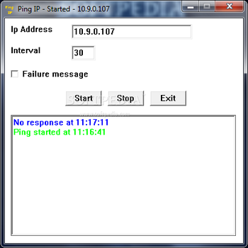 Ping IP screenshot