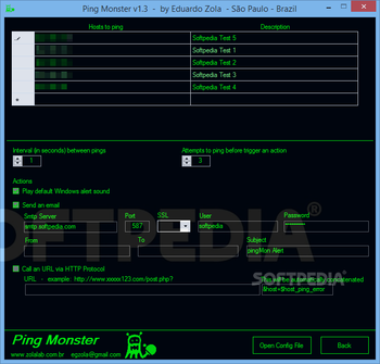 Ping Monster screenshot 2