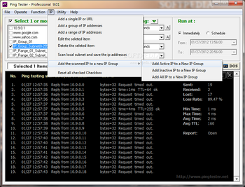 Ping Tester - Professional screenshot 5