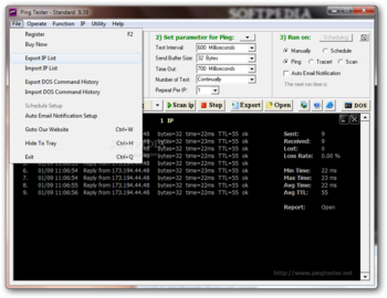 Ping Tester - Standard screenshot 2