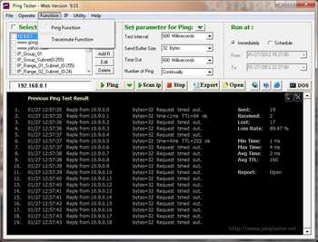 Ping Tester - Web screenshot 4